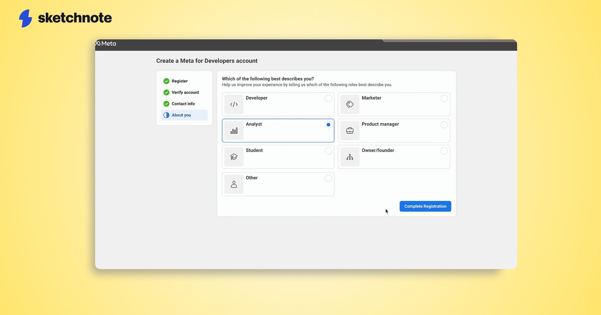 How to Integrate Meta Ads Manager with Sketchnote