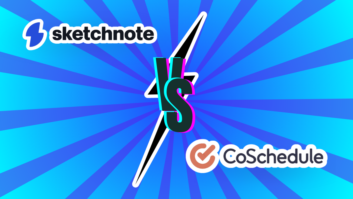 Sketchnote vs CoSchedule